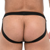 Sparta's Harness Jockstrap Troy Noir-Blanc